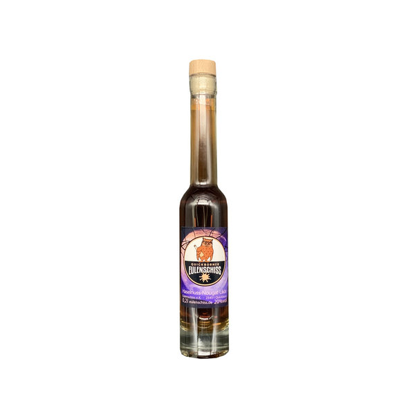 Quickborner Eulenschiss - Haselnuss-Nougat-Likör (20%vol. 200 ml)